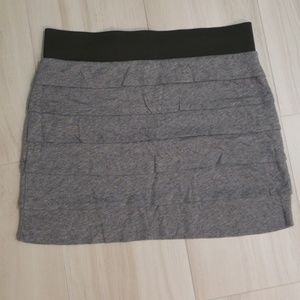 Express Gray Bandage Skirt